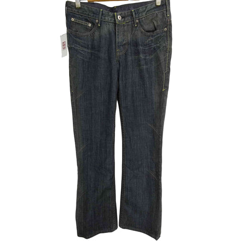 リーバイス Levis Levi's BLACK 2005年7月製 日本製 ボタン裏J38 星パッチ ジップフライデニムパンツ メンズ