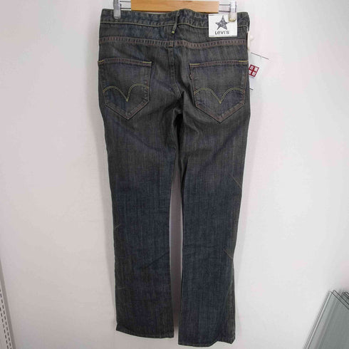 リーバイス Levis Levi's BLACK 2005年7月製 日本製 ボタン裏J38 星パッチ ジップフライデニムパンツ メンズ