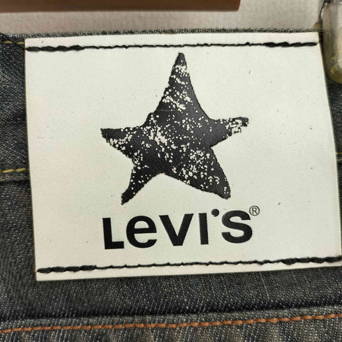 リーバイス Levis Levi's BLACK 2005年7月製 日本製 ボタン裏J38 星パッチ ジップフライデニムパンツ メンズ