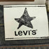 リーバイス Levis Levi's BLACK 2005年7月製 日本製 ボタン裏J38 星パッチ ジップフライデニムパンツ メンズ