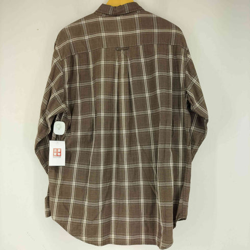 エディーバウアー Eddie Bauer 90S-00S チェック L/S BDシャツ メンズ import:M