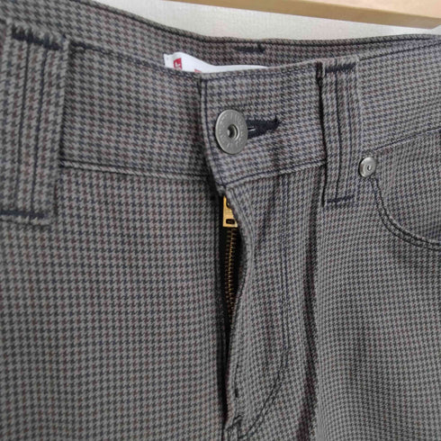 リーバイス Levis 130周年スタンプ 511 SLIM 千鳥格子 スリムパンツ メンズ W34 L33