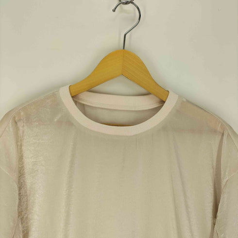 ケイビーエフ KBF 24SS シャイニー ルーズ プルオーバー レディース ONE SIZE