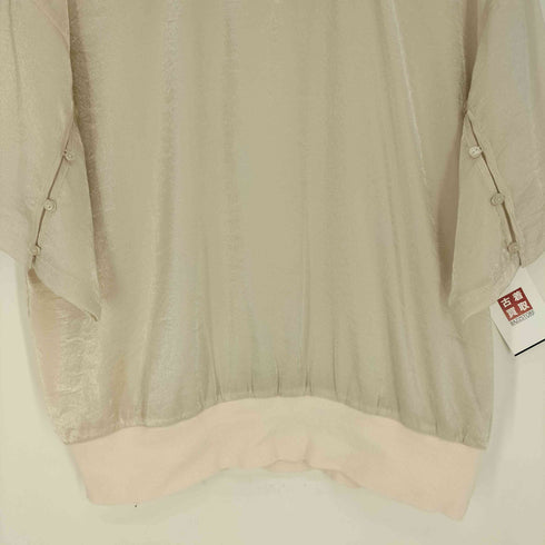 ケイビーエフ KBF 24SS シャイニー ルーズ プルオーバー レディース ONE SIZE