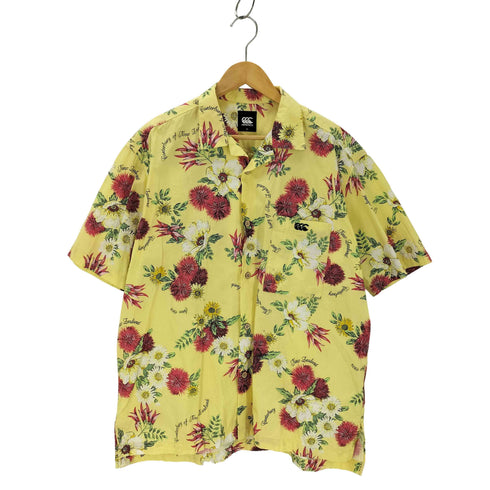 カンタベリー CANTERBURY ボタニカル柄 アロハシャツ メンズ JPN:XL
