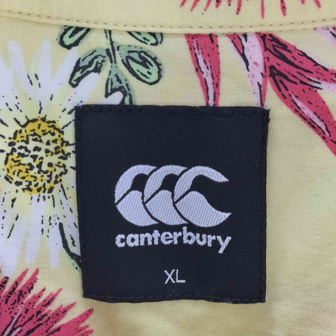 カンタベリー CANTERBURY ボタニカル柄 アロハシャツ メンズ JPN:XL