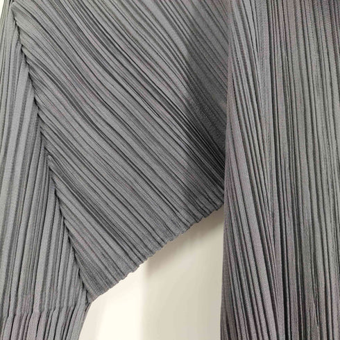 プリーツプリーズイッセイミヤケ PLEATS PLEASE ISSEY MIYAKE プリーツ スキッパーシャツ レディース JPN:3