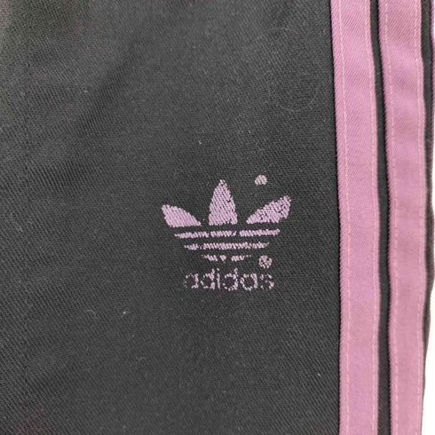 アディダス adidas 80S USA製 トレフォイルロゴ後期 サイドライン トラックパンツ レディース JPN:S