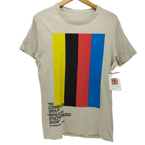 フロントプリントツアーTシャツ メンズ