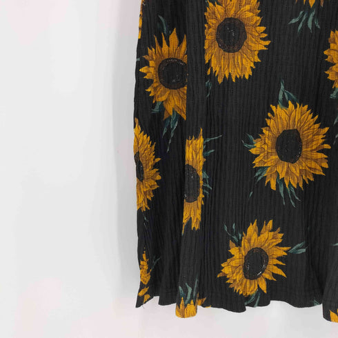 Sash USA製 フラワープリント ひまわり キャミワンピース レディース import:S