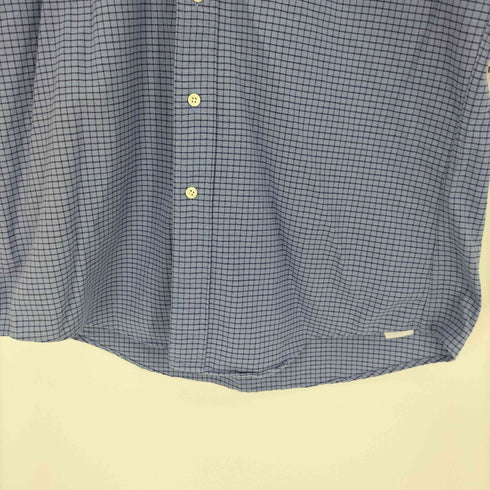 エルエルビーン L.L.Bean 90S USA製 織り チェック柄 B.D. S/S シャツ メンズ 15 1/2