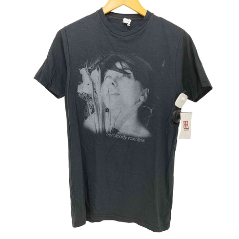 Bayisland フロントプリントバンドTシャツ メンズ S