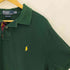 ポロバイラルフローレン Polo by RALPH LAUREN CUSTOM FOT ポニー 刺繍 トラッド 切替 ポロシャツ メンズ import:XL