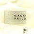 マッキントッシュフィロソフィー MACKINTOSH PHILOSOPHY ギャザー ドット シアーブラウス レディース JPN:38