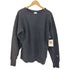 チャンピオン Champion 青単色タグ 復刻 REVERSE WEAVE クルーネック スウェット メンズ import:L