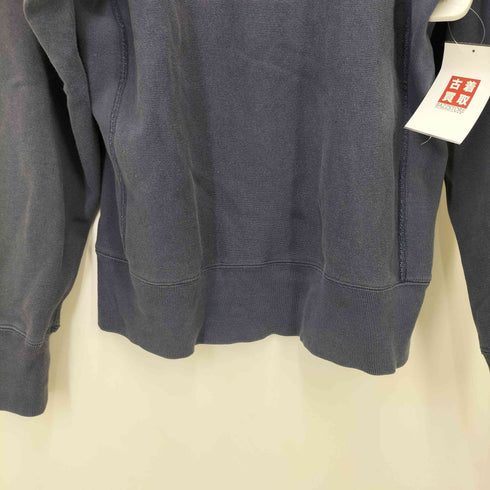チャンピオン Champion 青単色タグ 復刻 REVERSE WEAVE クルーネック スウェット メンズ import:L
