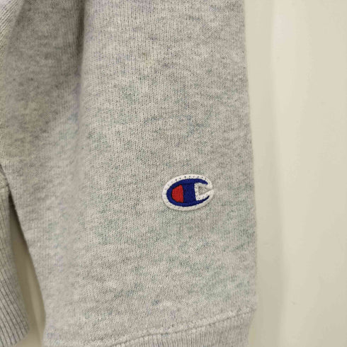 チャンピオン Champion 青単色タグ 復刻 REVERSE WEAVE クルーネック スウェット メンズ import:L
