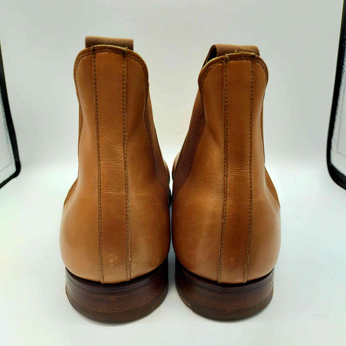 クロケットアンドジョーンズ CROCKETT&JONES 英国製 CHELSEA8 ワックスカーフ サイドゴアブーツ メンズ 6 1/2