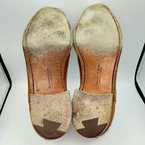 クロケットアンドジョーンズ CROCKETT&JONES 英国製 CHELSEA8 ワックスカーフ サイドゴアブーツ メンズ 6 1/2