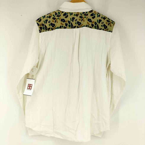 チャムス CHUMS 迷彩切り替え L/S シャツ メンズ JPN:M