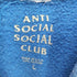 アンチソーシャルソーシャルクラブ ANTI SOCIAL SOCIAL CLUB Logo Pullover Hoodie ロゴ プリント プルオーバー パーカー メンズ import:L
