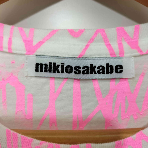 ミキオサカベ MIKIOSAKABE キャラクタープリント半袖Tシャツ レディース
