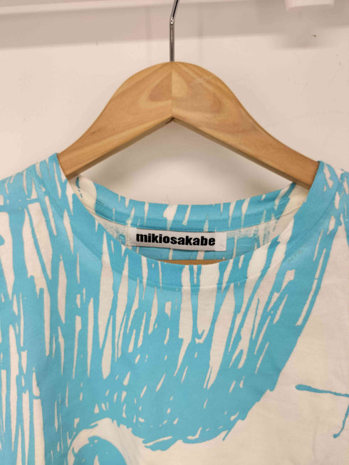 ミキオサカベ MIKIOSAKABE キャラクタープリント半袖Tシャツ レディース