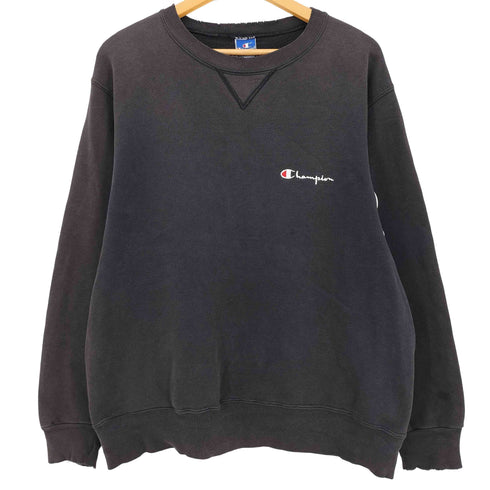 チャンピオン Champion USA製 青タグ 刺繍ロゴ スウェット メンズ JPN:L