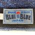 ブルーブルー BLUE BLUE JAPAN 聖林公司 天然草使用 藍染 ストローハット レディース