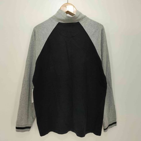 ノーティカ NAUTICA 90-00S ラグラン バイカラーハーフジップ カットソー メンズ import:M