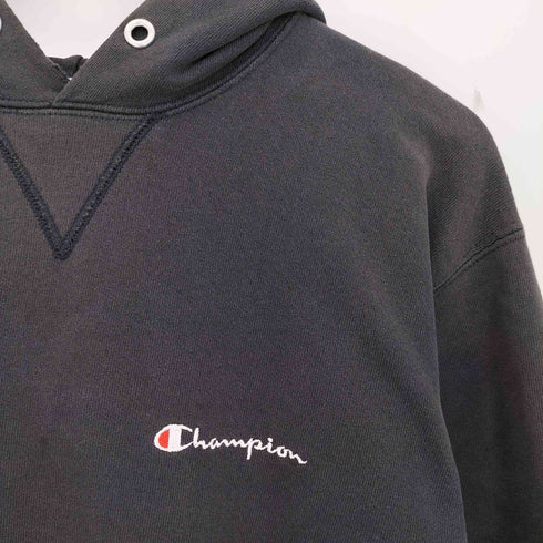 チャンピオン Champion USA製 青タグ 刺繍ロゴ パーカー メンズ JPN:L