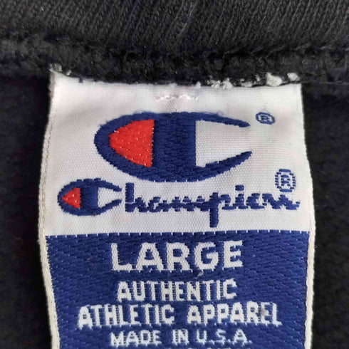 チャンピオン Champion USA製 青タグ 刺繍ロゴ パーカー メンズ JPN:L