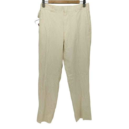 バーバリーロンドン BURBERRY LONDON シルク混 コットン スラックスパンツ メンズ W79