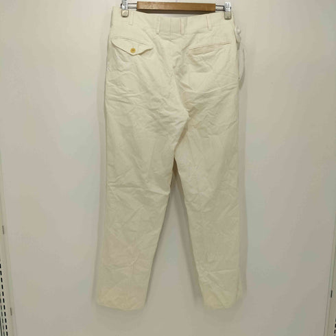 バーバリーロンドン BURBERRY LONDON シルク混 コットン スラックスパンツ メンズ W79