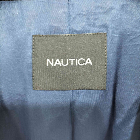 ノーティカ NAUTICA ストライプ柄 ウール 2Bテーラードジャケット メンズ 10R