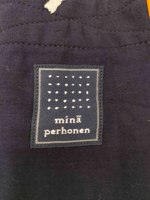 ミナペルホネン mina perhonen 刺繍ワンマイルバッグ レディース