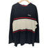 チャップスラルフローレン CHAPS RALPH LAUREN 90-00S ワンポイントロゴ刺繍 鹿の子 L/S クルーネック Tシャツ メンズ import:M
