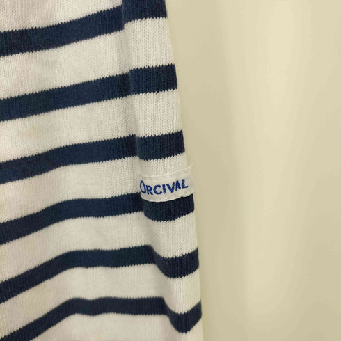 オーチバル ORCIVAL フランス製 ボーダー ボートネック バスクシャツ メンズ