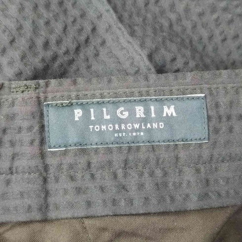 トゥモローランドピリグリム TOMORROWLAND PILGRIM 23SS コットンシアサッカー 2プリーツスラックス Borghi メンズ JPN:44