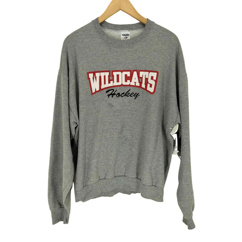 ジャージーズ JERZEES WILDCATS フロント刺繍クルーネックスウェット メンズ JPN:L