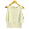 ランバンオンブルー LANVIN en Bleu ノースリーブシフォンブラウス レディース JPN:38