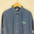 ディーディーピー DDP 25SS EMBROIDERY DENIM SHIRTS エンブロイダリー デニム シャツ メンズ import:L