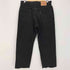 リーバイス Levis USA製 00S 550 ボタン裏513 後染め サルファ ブラック デニム メンズ W36 L36