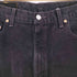 リーバイス Levis USA製 00S 550 ボタン裏513 後染め サルファ ブラック デニム メンズ W36 L36