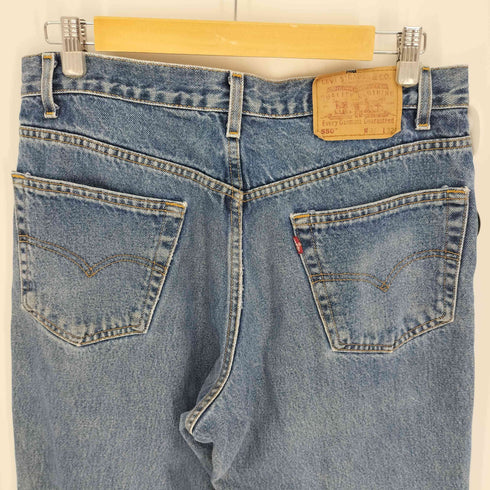 リーバイス Levis 90S RELAXED FIT 550 ボタン裏 104 刻印 ジップフライ デニム パンツ 1999年製 メンズ W:34 L:32