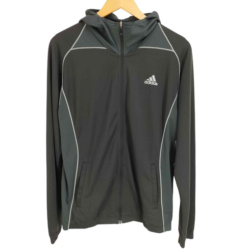 アディダス adidas CLIMACOOL パフォーマンスロゴ トラックジップパーカー メンズ JPN:L