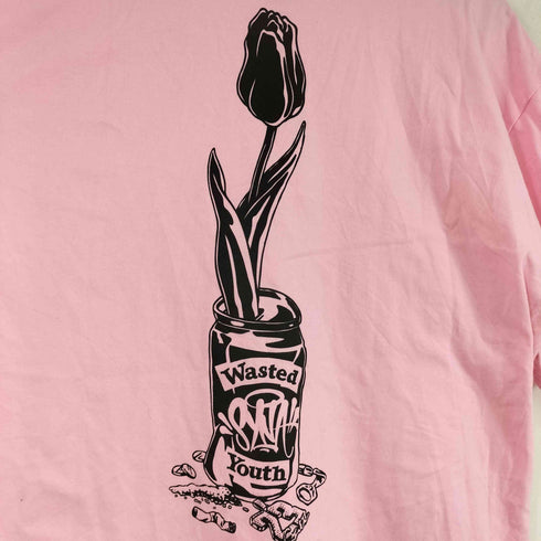ウェイステッドユース WASTED YOUTH 両面プリント S/S Tシャツ メンズ import:XL