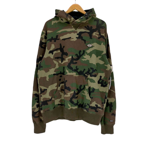 テンディープ 10Deep カモフラバックプリントワンポイントロゴフーディー メンズ JPN:XL