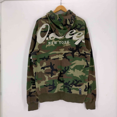 テンディープ 10Deep カモフラバックプリントワンポイントロゴフーディー メンズ JPN:XL