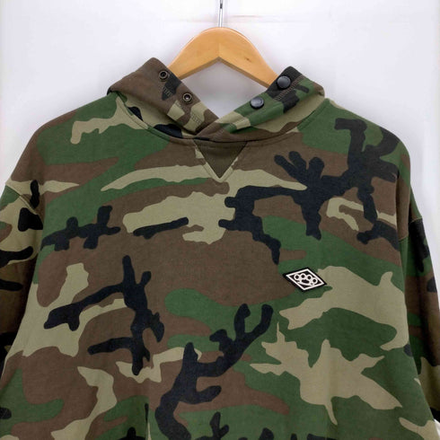 テンディープ 10Deep カモフラバックプリントワンポイントロゴフーディー メンズ JPN:XL